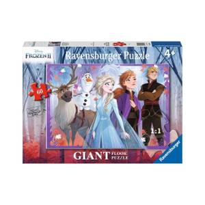 Puzzle Frozen II 60 Teile Papier - 19 x 4 x 28 cm