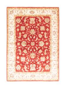 Ziegler Teppich - 215 x 149 cm - rot Rot - Kunststoff - 149 x 1 x 215 cm