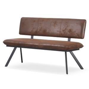 Banc JUNA Marron - Largeur : 140 cm