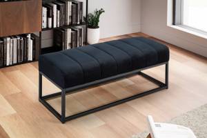 Sitzbank DEFINA Schwarz - Metall - 40 x 40 x 108 cm