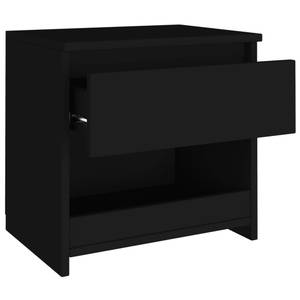 Table de chevet 3008883_1 Noir - Bois manufacturé - 40 x 39 x 30 cm