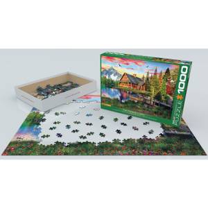 Puzzle D Davison The Fishing Cabin Papier - 26 x 6 x 36 cm