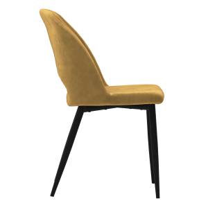 Chaise Pénélope (Lot de 2) Jaune