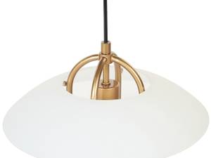 Lampe suspension NATTAI Doré - Blanc - Métal - 76 x 121 x 7 cm