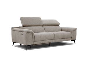 Relaxsofa Fiero 3-Sitzer Taupe