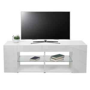 TV-Rack L36 Weiß - Holzart/Dekor - Holz teilmassiv - 144 x 50 x 40 cm