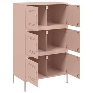 Highboard DE6194 Pink - Metall - 39 x 113 x 68 cm