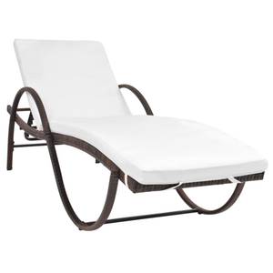 Chaise longue Marron - Métal - 64 x 56 x 193 cm