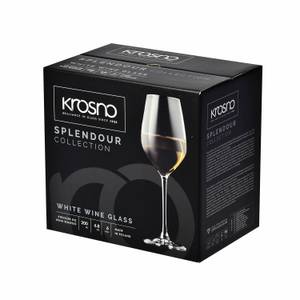 Krosno Splendour Verres à vin blanc Verre - 8 x 23 x 8 cm