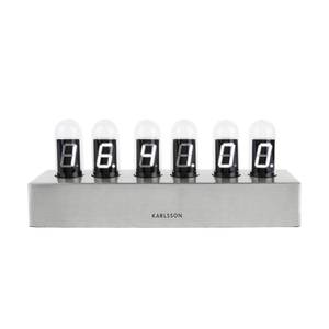 Horloge de Table Cathode Gris