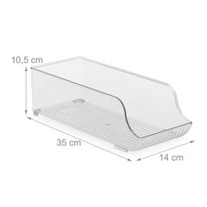 Organiseur de forme longue pour le frigo Matière plastique - 14 x 11 x 35 cm