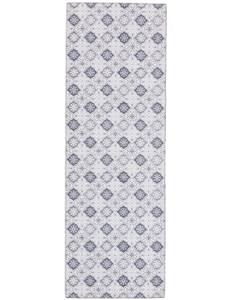 Tapis de couloir Laury Gris - Textile - 80 x 1 x 240 cm