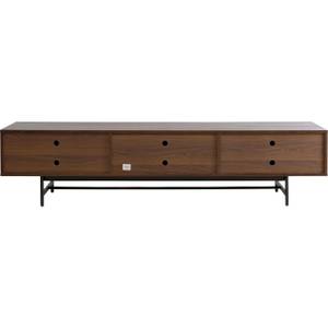 Meuble TV Lamello Marron - Bois massif - 210 x 50 x 40 cm