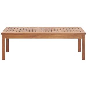 Garten-Sofagarnitur Weiß - Massivholz - Holzart/Dekor - 50 x 33 x 100 cm