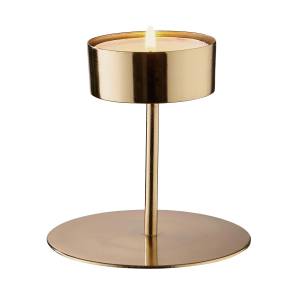Kerzenhalter & Teelicht gold HIGHLIGHT Gold - Metall - 10 x 10 x 10 cm