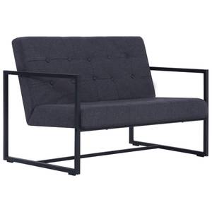 Fauteuil Gris - Métal - 78 x 81 x 114 cm