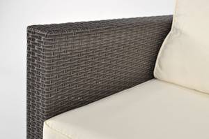 Gartensofa MALAGA 2 Braun - Rattan - 145 x 62 x 75 cm