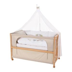 Lit pour enfant Room Bed Porte Bonheur - Hêtre partiellement massif - Jaune