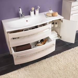 Meuble lavabo Halifax Pin couleur miel