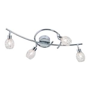 Illuminazione alogena da soffitto Mesh 4 luci a binario