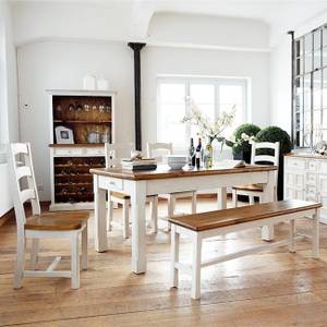 Table de salle à manger Boddo Blanc