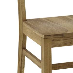 Stoelen Tomano (2-delige set) massief eikenhout