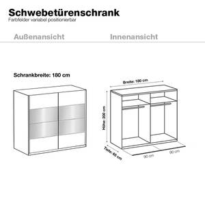  antracietkleurig/zwart glas Enter - Antracietkleurig/zwart glas