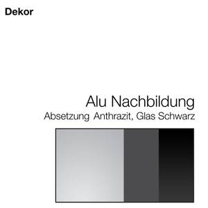  antracietkleurig/zwart glas Enter - Antracietkleurig/zwart glas