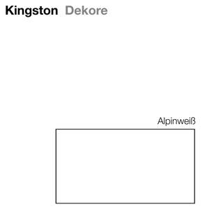 Schuifdeurkast Kingston A alpinewit - kastbreedte: 313cm - 2-deurs