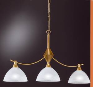 Hanglamp Amsterdam met 3 lichtbronnen - oud messing