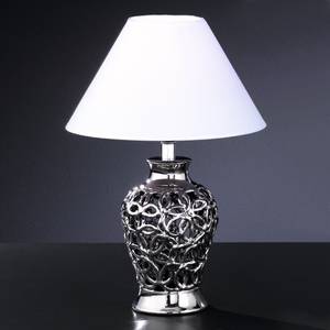 Lampe Coco Hauteur : 40 cm - Couleur argent