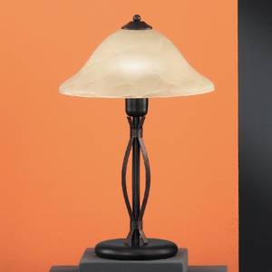 Bureaulamp Colonial recht: hoogte 46cm