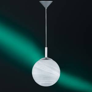 Hanglamp Kugel aluminiumkleurig - Diameter lampenkap: 25 cm