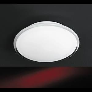 Lampada da soffitto Limbo Metallo - Bianco - Vetro