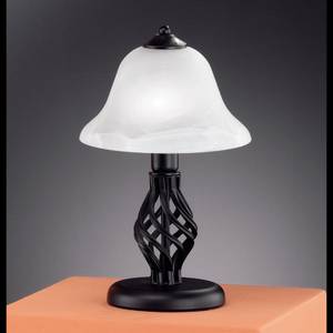 Bureaulamp Siena roze - albastkleurig - wit