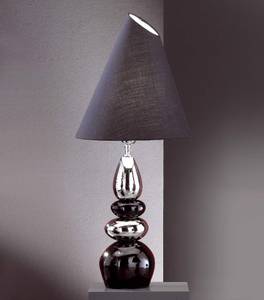 Lampe de bureau Stone Noir / Argenté