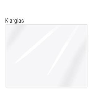 Draaibare glazen plaat Z-DG glas - transparant