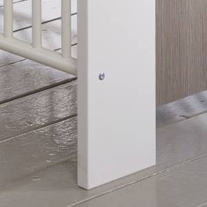 Meubelset Janne 4-delig - wit mat/pijnboomhoutkleurig - incl. 2-deurs kledingkast