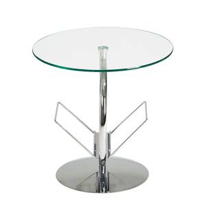 Table d’appoint Jens Surface en verre de sécurité