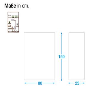 Kast Authentico 150cm hoog