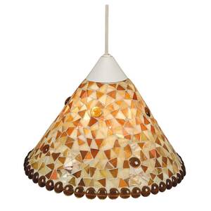 Mozaïek-hanglamp abrikoos