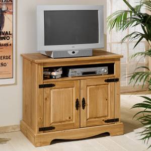 Commode TV Zacateca Pin massif vieilli