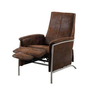 Chaise de relaxation Lazy Relax Marron - Textile - 72 x 104 x 91 cm