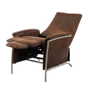 Chaise de relaxation Lazy Relax Marron - Textile - 72 x 104 x 91 cm