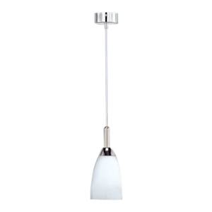 Hanglamp Leaves 1 lichtbron - mat nikkel/chroom