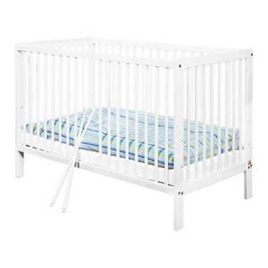 Lettino Lenny Kids 60 x 120 cm - Bianco