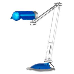 Bureaulamp met dimmer - blauw