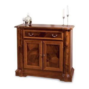 Commode Noser deels massief ayoushout - antiek bruin