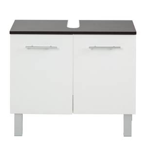 Armadietto da lavabo Malaga Bianco - Materiale a base lignea - 65 x 56 x 31 cm