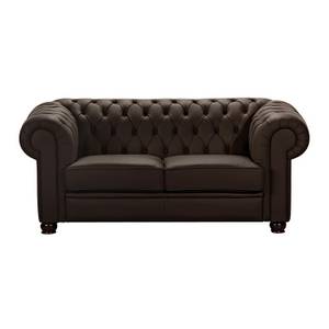 Sofa Medford (2-Sitzer) Echtleder Braun